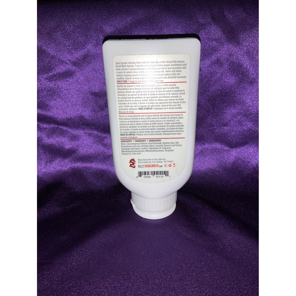 Billy Jealousy Devil's Delight Beard Wash, Men's‎ Grooming, 8 fl oz - Picture 3 of 3